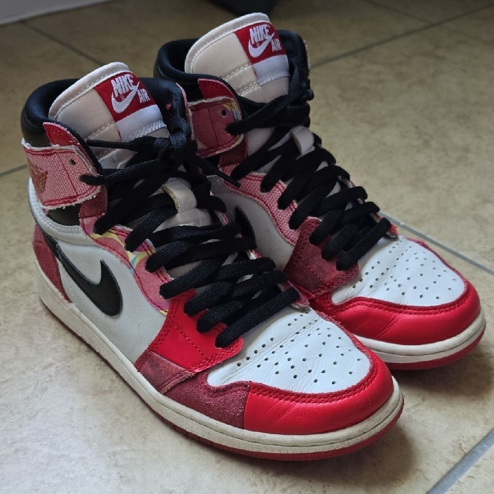Nike Spider-Man Sneakers BTS HTF Spider-Verse – Men’s Size 7